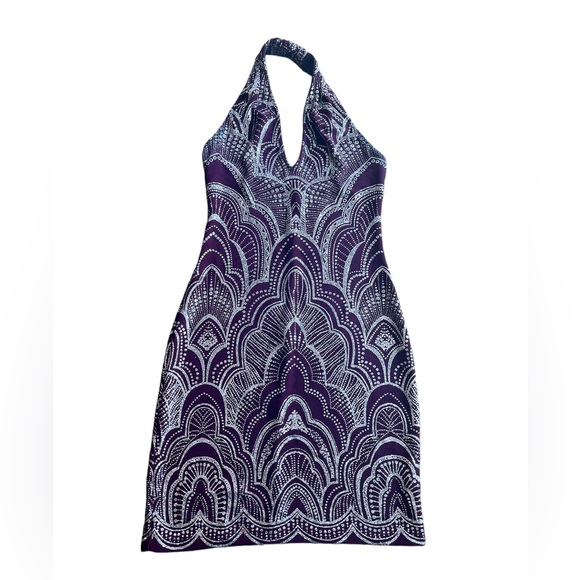 jump apparel Dresses & Skirts - Jump Apparel Sparkle Dress in Wine Size S